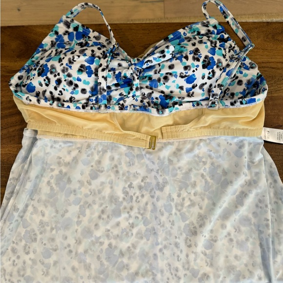 Swimsuits for All - Tie Front Underwire Tankini Top - 16 - NWOT - Picture 8 of 10